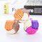 HQP-WJ124 HongQiang Pet Supplies Cat Toys 3 Color Sisal Ball With Ring Stone Within 5.5 cm