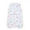 China Made 100% Cotton Print Sleeveless Muslin Baby Sleep Bag