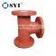 ISO2531/EN545/EN598/AWWAC110/AWWAC153 Ductile Iron Pipe Fittings-all Flanged Tee