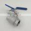 Stainless Steel QIIF Manual Ball Valve With Floating Ball