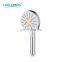 Manufacture ABS plastic chromed & white bathroom handheld shower head set