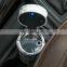 Best selling Diamond section design led mini vehicle portable car ashtray with vent holder