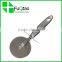 Good Suppliers Food Grade Bakeware Baking Tools Stainless Steel Pizza Cutter Wheel Pizza Blade