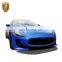 DNC Style Carbon Fiber Side Skirts Wing Rear Diffuser Fiberglass Front Bumper For Maserati GT Car Kits