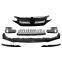 Modified parts TYPE-R front bumper complete body kit for HONDA CIVIC 2016-2020 upgrade