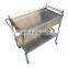 Hospital Dressing Cart Clinic Small Stainless Steel Nursing Medicine Trolley