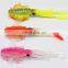 Discount price PVC material UV  luminous 3D eyes Octopus squid jigging lure Trolling Sea Fish bait