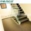 Home Safety Stainless Steel Frameless Side Mounted Staircase Standoff Glass Railing