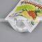 high quality zip lock plastic small bags packaging for freeze dried pineapple fruits moistureproof recycled bags