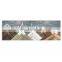 Custom OEM ODM Adventure Awaits Wood Rustic Style Wall Decor Sign With Frame