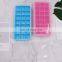 Silicone Ice Cube Tray With Lids BPA Free, Square Ice Trays for Freezer , Food Grade Silicone Ice Trays