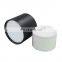 LED Surface Mounted Downlight For Clothing Store Hotel Tooling Free Punch Lamps Simple Black White Round Ceiling Light