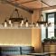 American Industrial Hemp Rope twine chandelier Pendant Light for restaurant bar clothing store coffee shop