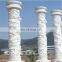 high quality rough white jade marble statue