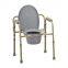 Commode Chair - Hospital Eldery People Manual Foldable Commode Chair Wheel Chair