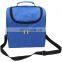 Portable 600D Aluminium Foil Waterproof Custom Branded Soft Thermal Hangzhou Keep Cooler Lunch Tote Bag with Shoulder Strap