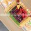 Lazy Susan Bamboo Charcuterie Board Wood Cheese Board With Fruit Tray