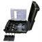 CTO cajas 1x8 NAP ftth terminal box ODB 8 core Outdoor Optical Distribution Box IP65 Black Fiber Nap Box Fiber Home