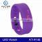 2015 cheap promotional silicone sports led bracelet relojes for men
