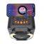 équipement audio portable, amplificateurs, enceintes, karaoké maison, soirée DJ, enceintes Bluetooth RGB double 4 pouces bleues