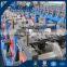 Walk through metal scaffolding decking machine