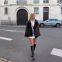 Neue Herbst- und Wintermode: Frauenlose bequeme und vielseitige beidseitige Jacke
