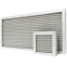 Aluminium Wire Mesh Pre-filter Washable Air Filter Mini Metal Frame Air Filter For Air Conditioning Panel Filter