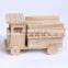 Creative car wood money box wood gift for kids