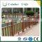 Cheap and fine WPC wood composite stainless steel railing