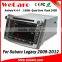 Wecaro Android 4.4.4 WC-SU7069 wifi 3g touch screen car dvd player oem for subaru legacy gps system 2009 2010 2011 2012