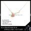 Liwan plaza jewelry for women fashion gold plated sterling silver necklace