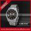 Vogue Watch Noctilucence Rhinestone Quartz Wristwatch Stainless Steel Band ,back for Men Luxury Watch Series 053AMR