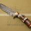 CITIZEN KNIVES, BEAUTIFUL CUSTOM HAND MADE DAMASCUS STEEL HUNTING BOWIE KNIFE