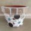 Handmade garden art Mosaic planter Tile flower pot