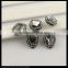LFD-0089B wholesale Polygon Shape Faceted Crystal Glass Connector Beads, with Crystal Paved Glass Beads Charms