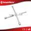 Folding Cross Rim Wrench Chrome