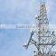 High Tension Self Supporting Steel Telecommunication Tower