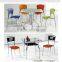 simple style round glass dining table factory sell directly YY25