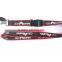 Custom High quality double layered jacquard brand overlay lanyards for Olympic Games