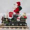 XM-CH1401 22 inch santa claus sitting train for christmas decoration