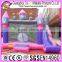 Pink Princess Design Inflatable Jumping Trampoline For Kids