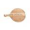 Best selling bamboo round pizza chopping board cheese board cutting board