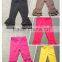 Girls latest fashion cotton pants,Mix color ruffle pants,Kids pants by Comfortable fabricr