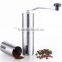 stainless steel mini manual coffee bean grinder/mill