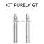 French Brand Fumy tech High Quality Vape Starter Kit 2500mah Fumytech Purely GT Kit Stock Shipping