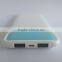 Led power bank 10000 mah ,Aluminium Led diaplay Portablet two ports power bank
