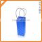 Recyclable Blue PVC Wine Cooler Tote Bag for Promotion