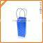 Recyclable Blue PVC Wine Cooler Tote Bag for Promotion