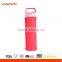 18oz wholesale bpa free Eco-friendly Glass Bottle with sleeve
