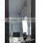 wholeale large black plastic wall PS plastic framed mirror 50x100cm